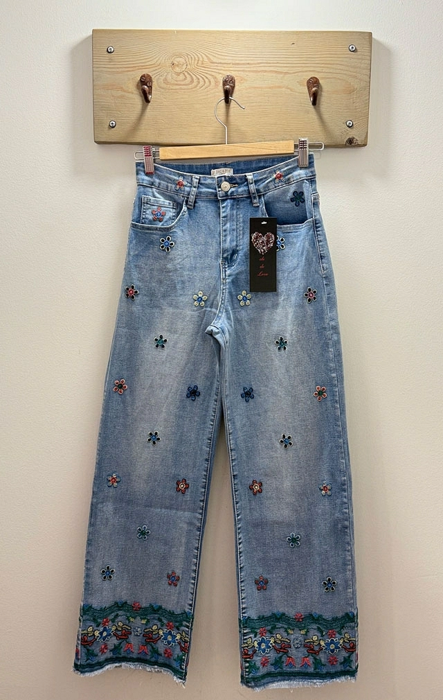 JEANS FLOWERS