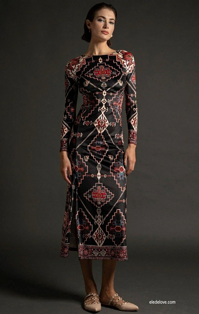 MOCHE LONG DRESS