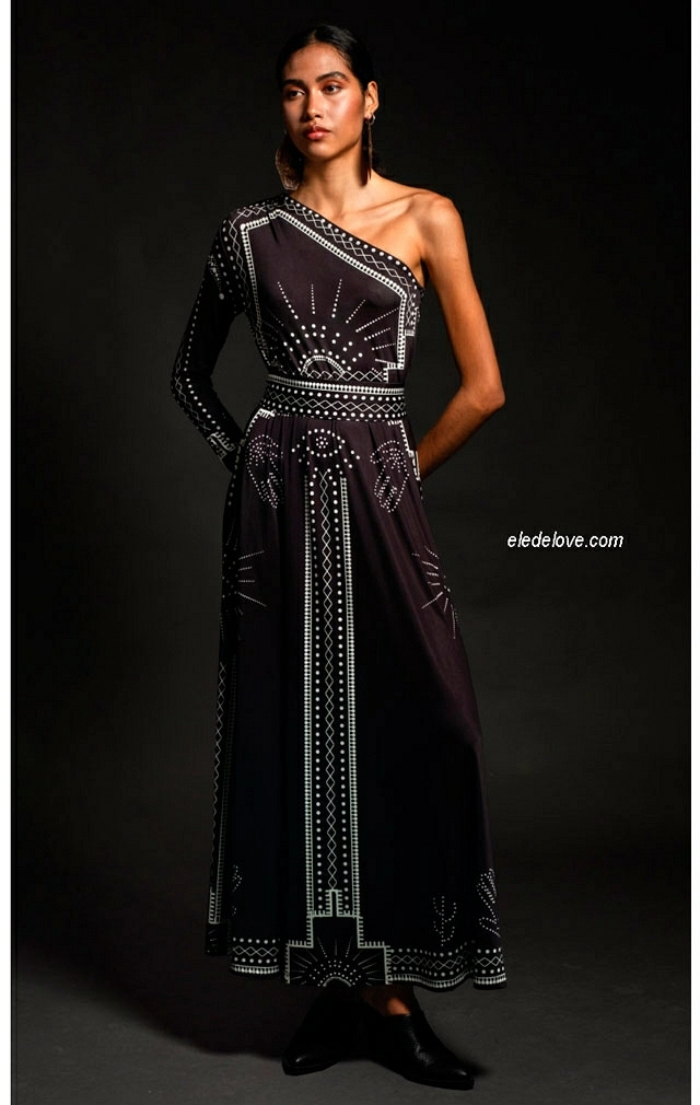 PROPHECY ONE SHOULDER LONG DRESS